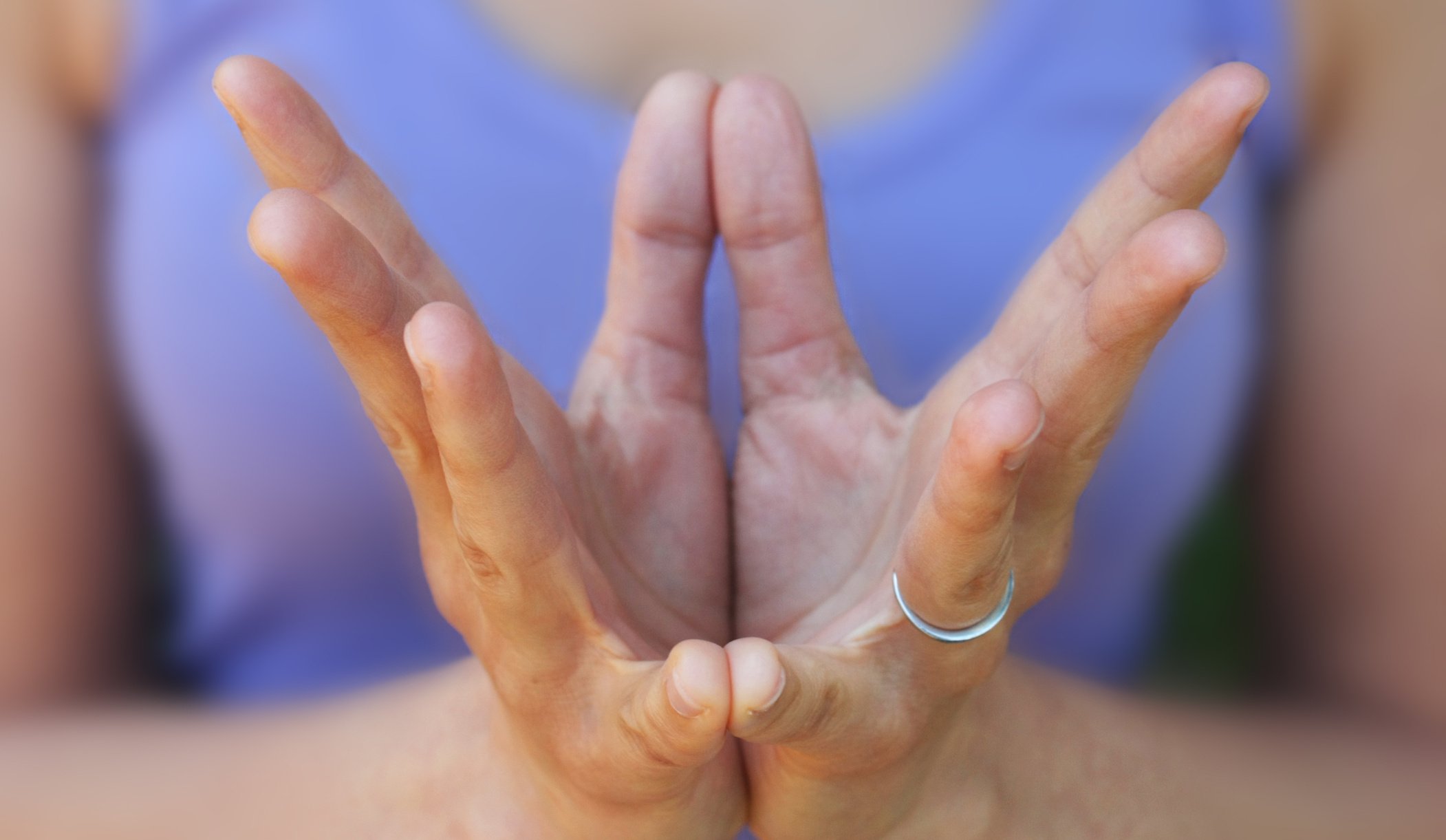 Flower Mudra Hands